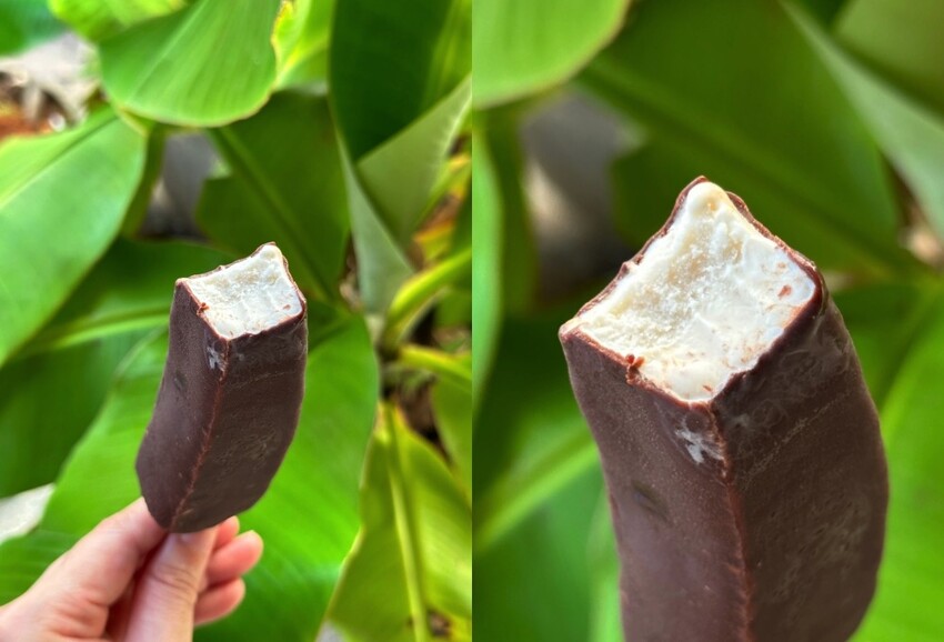 枝仔冰城l旗山老街必吃美食老店：香蕉形狀的香蕉冰香濃好吃/冷氣開放.炎炎夏日很可以