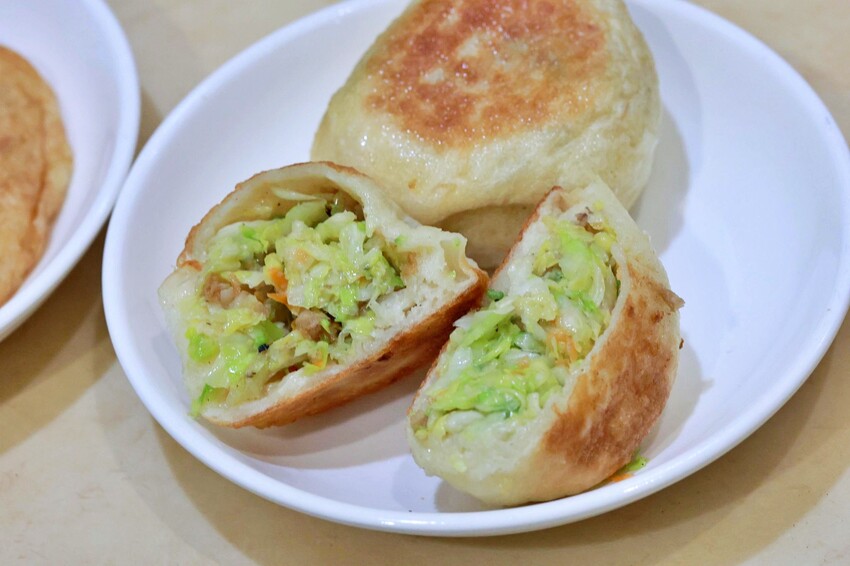 彰化美食大埔點頭大餅︱彰化排隊秒殺級下午茶銅板美食每樣18元，水煎包.小時候大餅.甜包都是熱銷款！大埔美