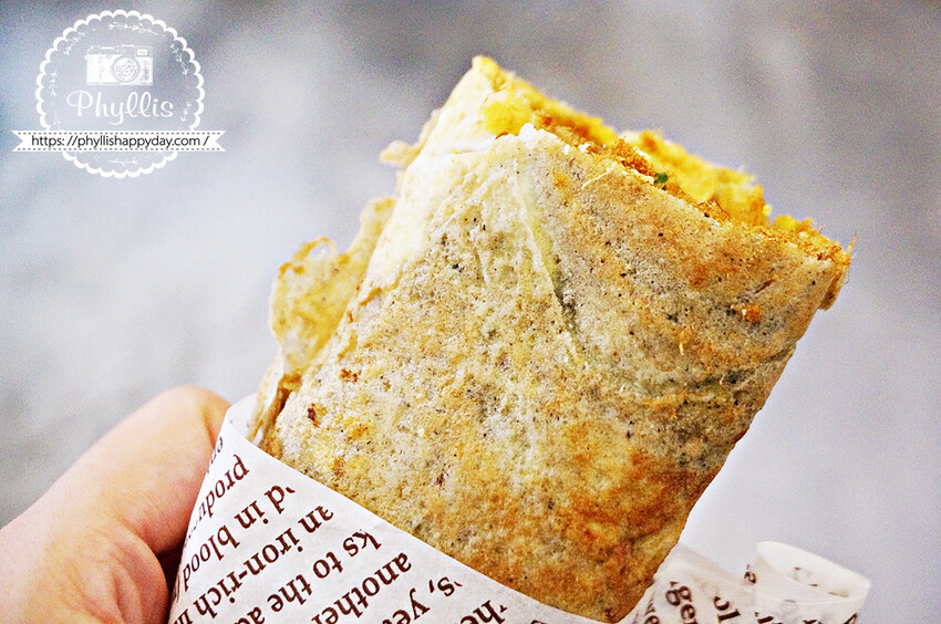 『餅咖BINGKA|煎餅果子』道地天津小吃、酥香唰嘴、咖啡控的天堂|新竹網美咖啡廳、新竹小吃推薦! - 相片中的菲莉絲