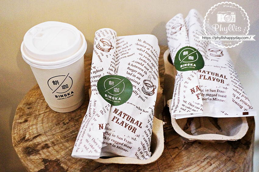 『餅咖BINGKA|煎餅果子』道地天津小吃、酥香唰嘴、咖啡控的天堂|新竹網美咖啡廳、新竹小吃推薦! - 相片中的菲莉絲