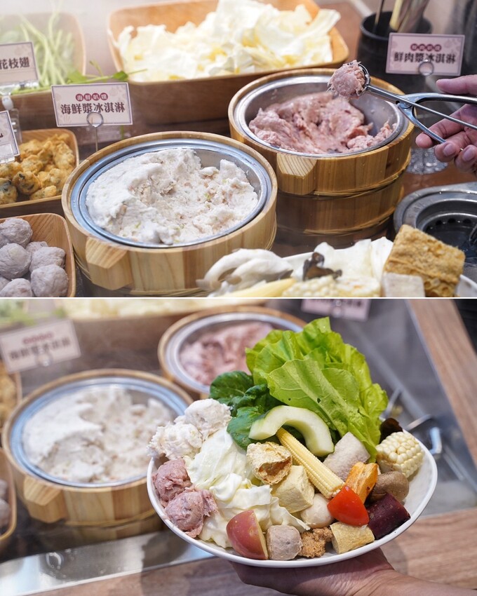 【和牛涮頭份尚順育樂世界店】苗栗首間日本A5和牛吃到飽！推薦頂級和牛套餐，能一次吃到四種和牛、炙燒和牛壽司、現烤鯛魚燒！自助吧區超豐富，還有舒適的用餐空間！ - 阿華田的美食日記