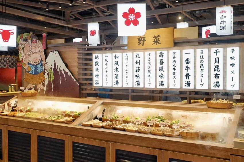 【和牛涮頭份尚順育樂世界店】苗栗首間日本A5和牛吃到飽！推薦頂級和牛套餐，能一次吃到四種和牛、炙燒和牛壽司、現烤鯛魚燒！自助吧區超豐富，還有舒適的用餐空間！ - 阿華田的美食日記