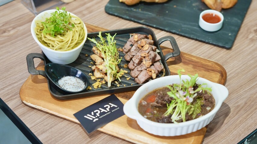 台中早午餐首選！Wpapa鐵板料理夏慕尼前主廚打造，必吃平價菲力牛排早午餐。