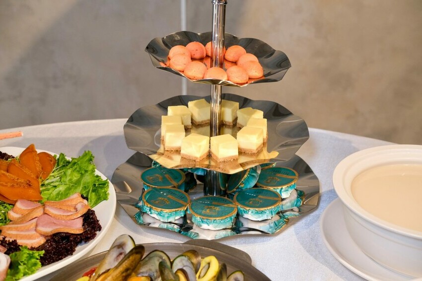 圓觀Palazzo Colonna｜台中頂級獨享式婚宴會館推薦，飯店服務與私人招待所打造尊榮婚禮，搭配米其林廚藝團隊的完美宴席! - 肉依小姐吃什麼