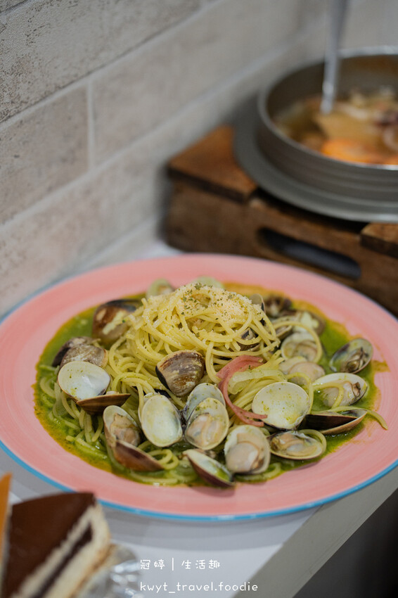 【韓義小廚】海量爆鮮蛤蜊義大利麵,沙鹿美食餐廳,主餐160元 【韓義小廚】海量爆鮮蛤蜊義大利麵,沙鹿美食餐廳,主餐160元