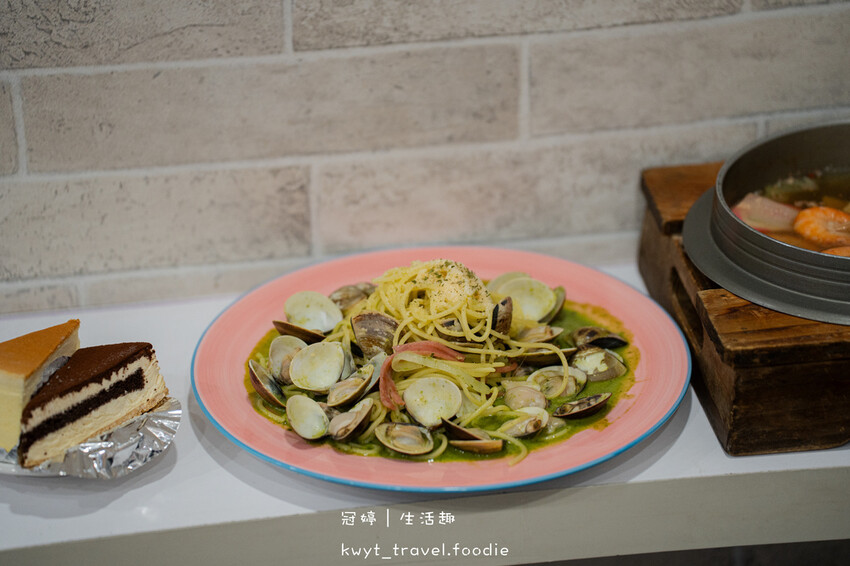 【韓義小廚】海量爆鮮蛤蜊義大利麵,沙鹿美食餐廳,主餐160元 【韓義小廚】海量爆鮮蛤蜊義大利麵,沙鹿美食餐廳,主餐160元