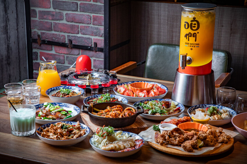 桃園市中壢區咱們小聚食堂｜時尚台式深夜食堂！台式小吃的價格，餐酒館的規格