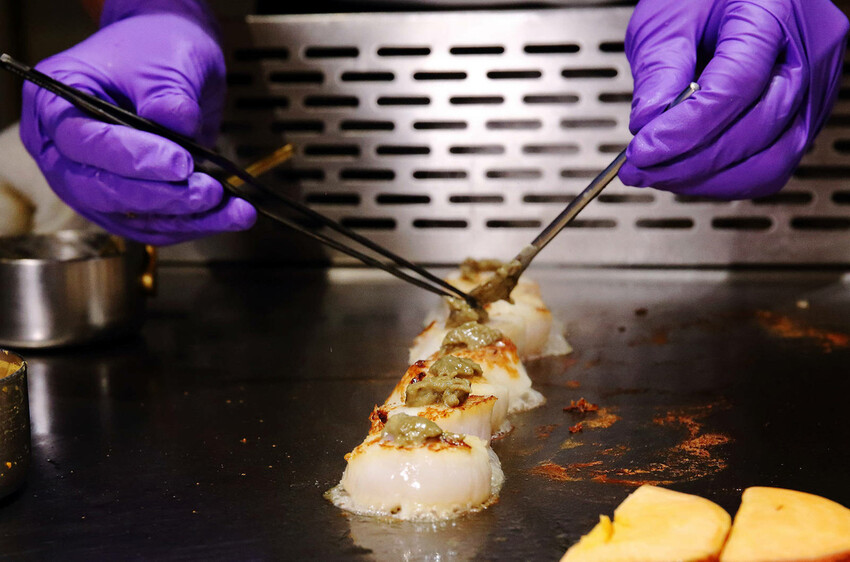 台北一位難求頂級鐵板燒<明水然・樂>插旗新竹｜網路溫度計<此