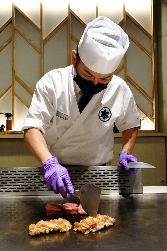 台北一位難求頂級鐵板燒<明水然・樂>插旗新竹｜網路溫度計<此