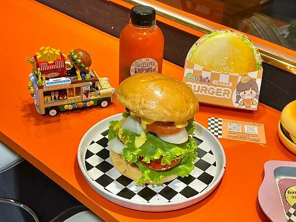 *(高雄薯條)CarpeDiem吃吧~經典雙層牛肉堡、巧克力