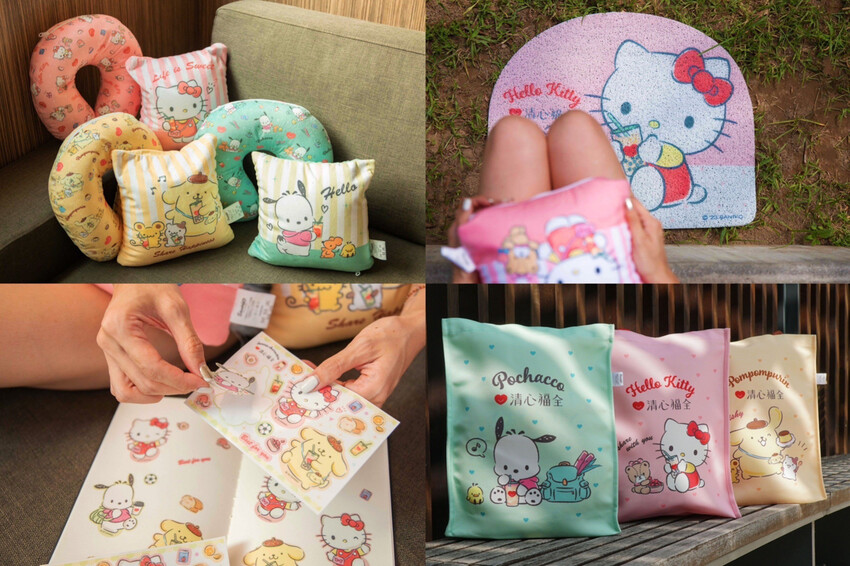 超萌三麗鷗登場!9款免費杯快收集,浮雕恰好瓶只要38元~還有6款超限量聯名商品