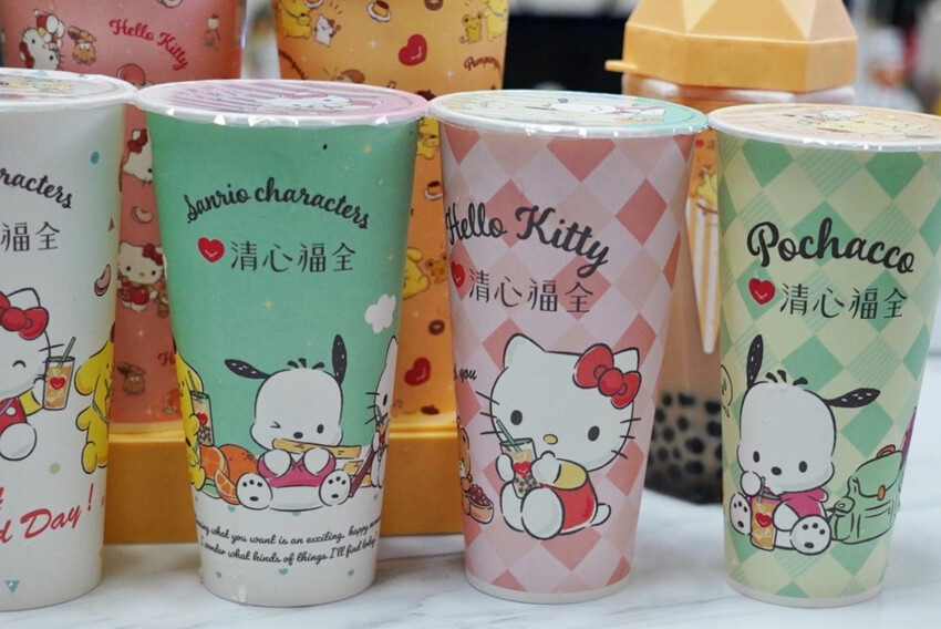 超萌三麗鷗登場!9款免費杯快收集,浮雕恰好瓶只要38元~還有6款超限量聯名商品