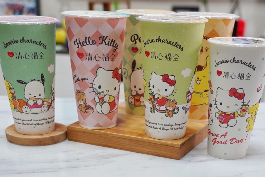 超萌三麗鷗登場!9款免費杯快收集,浮雕恰好瓶只要38元~還有6款超限量聯名商品