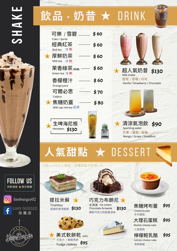 2023 最新 台北美式餐廳推薦》林斯漢堡(Lin’s Burger)信義店 一間主打美式漢堡、義大利麵、早午餐的台北聚餐餐廳推薦 - 理智派的生活手札