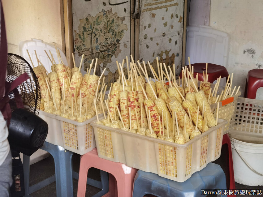 泰山美食|碳烤石頭玉米/網友票選在地第一名烤玉米/小吃(價錢)