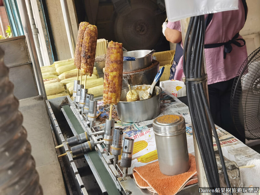 泰山美食|碳烤石頭玉米/網友票選在地第一名烤玉米/小吃(價錢)