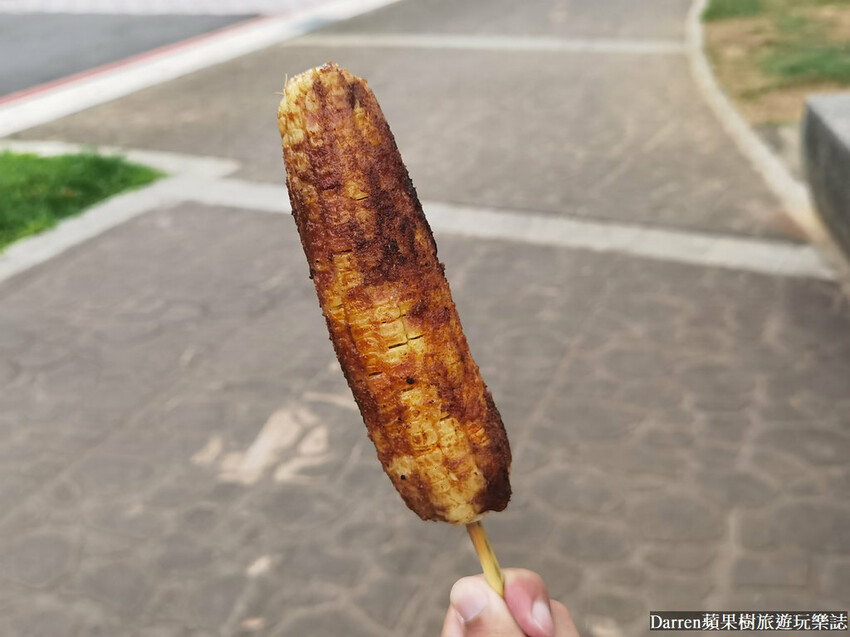 泰山美食|碳烤石頭玉米/網友票選在地第一名烤玉米/小吃(價錢)