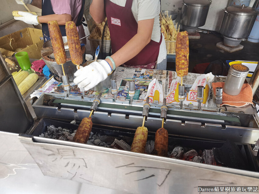 泰山美食|碳烤石頭玉米/網友票選在地第一名烤玉米/小吃(價錢)