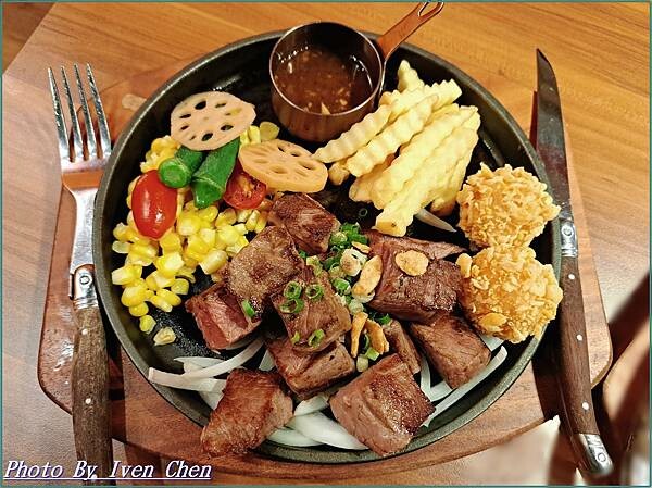 《林口牛排》  『炙り庵steak牛排-龜山長庚店』 Ive