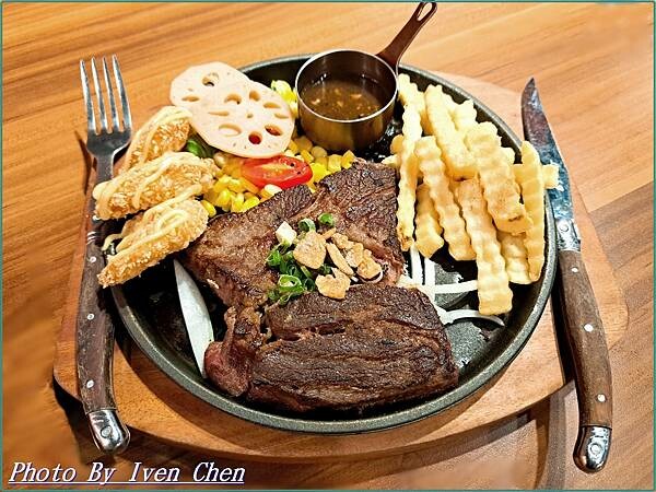 《林口牛排》  『炙り庵steak牛排-龜山長庚店』 Ive