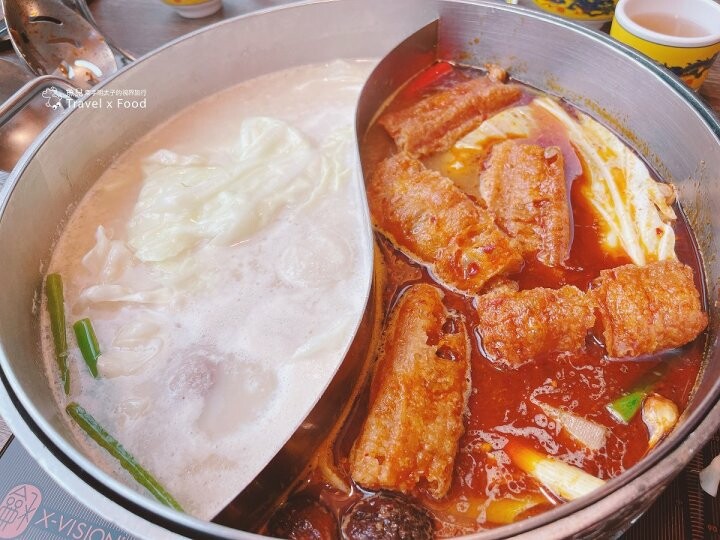 皇上吉祥！主打麻辣鍋養生鍋，湯頭濃郁鮮甜，食材具水準，附兒童遊戲室 ─ 問鼎宮廷火鍋（桃園藝文店） @魚兒 x 牽手明太子的「視」界旅行