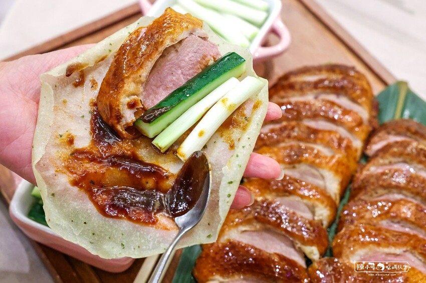 台北市中山區【中山區美食】晶粵軒烤鴨餐廳民權店，台北一鴨三吃推薦！