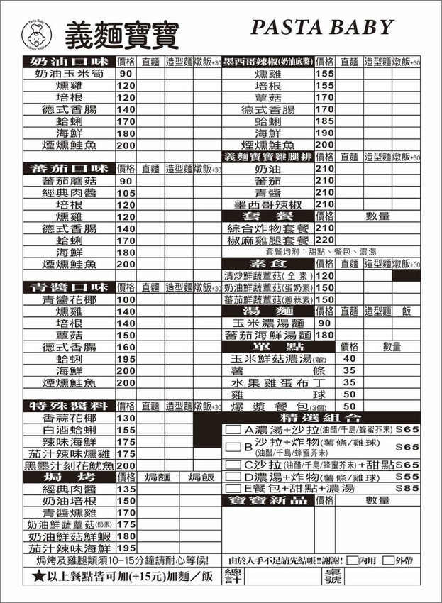 【美食】「義麵寶寶 三重仁義店」義大利麵、燉飯、焗飯,三重平