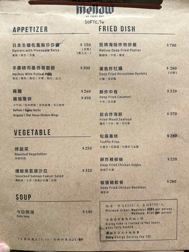 台北東區餐廳推薦「Mellow Bar & Restaurant」15款精釀啤酒忠孝敦化餐酒館推薦 - 軟西，遊記