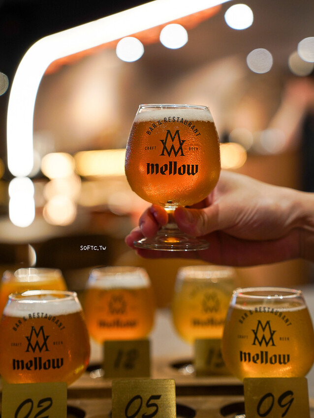 台北東區餐廳推薦「Mellow Bar & Restaurant」15款精釀啤酒忠孝敦化餐酒館推薦 - 軟西，遊記