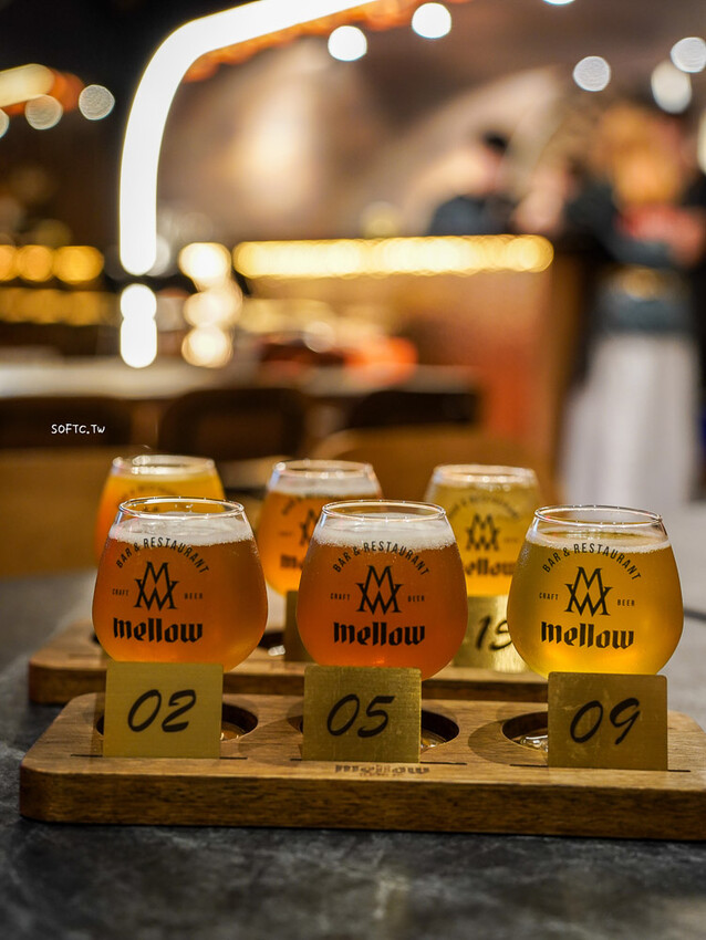 台北東區餐廳推薦「Mellow Bar & Restaurant」15款精釀啤酒忠孝敦化餐酒館推薦 - 軟西，遊記