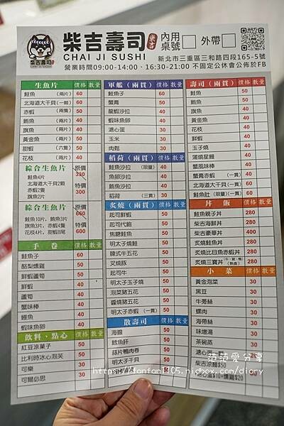 【三重日本料理】柴吉壽司 生魚片壽司、丼飯 平價高CP值 喜愛日料的朋友可別錯過 (6).JPG