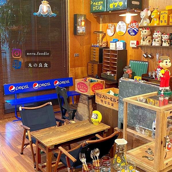 壹玖捌參｜台中古物商店兼咖啡廳推薦 @neru.foodie / 丸の良食