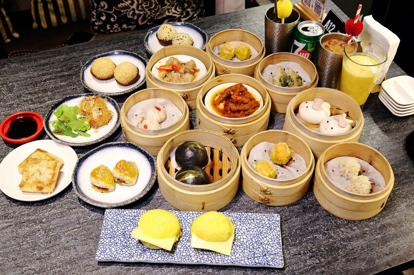 穿越川粵百匯，桃園港點吃到飽推薦，桃園CP值最強「川菜＋港點