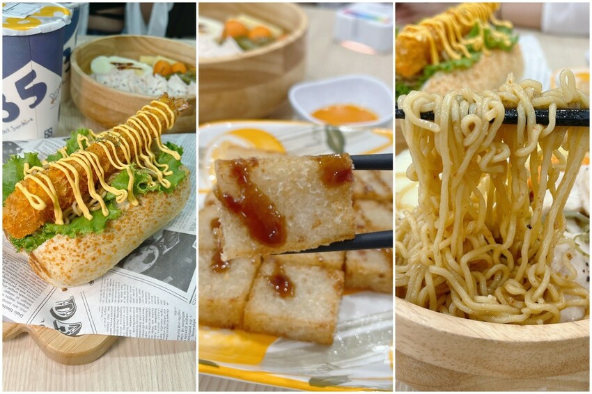 桃園中原大學早午餐推薦— 6：35 Brunch中原店，超強炒泡麵和蘿蔔糕，不用跑台北就吃得到