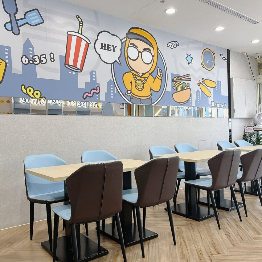 桃園中原大學早午餐推薦— 6：35 Brunch中原店，超強炒泡麵和蘿蔔糕，不用跑台北就吃得到