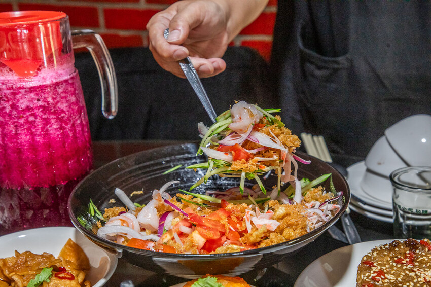 桃園市大溪區湳仔溝14號無菜單料理｜很會藏！隱身半山腰超平價無菜單料理