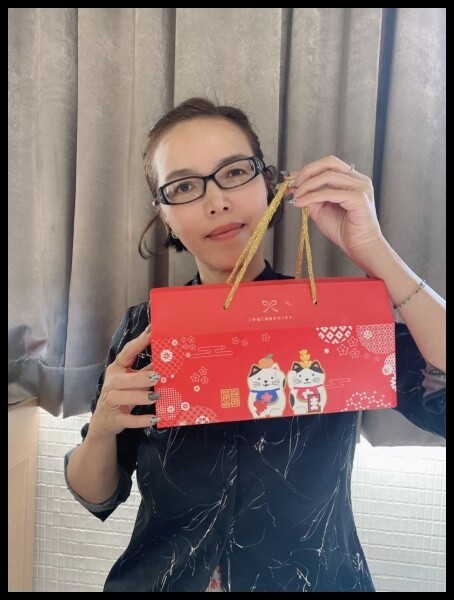 【蝦皮美食/減醣鳳梨酥推薦】【花郁甜品屋】招財貓綜合鳳梨酥禮