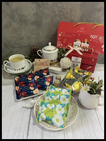 【蝦皮美食/減醣鳳梨酥推薦】【花郁甜品屋】招財貓綜合鳳梨酥禮