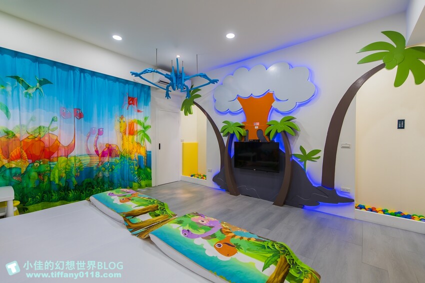 [宜蘭民宿]柏月親子民宿/溜滑梯球池主題房/獨立沙坑+遊戲區+戲水池/戶外小型海盜船+烤肉區/宜蘭親子民宿推