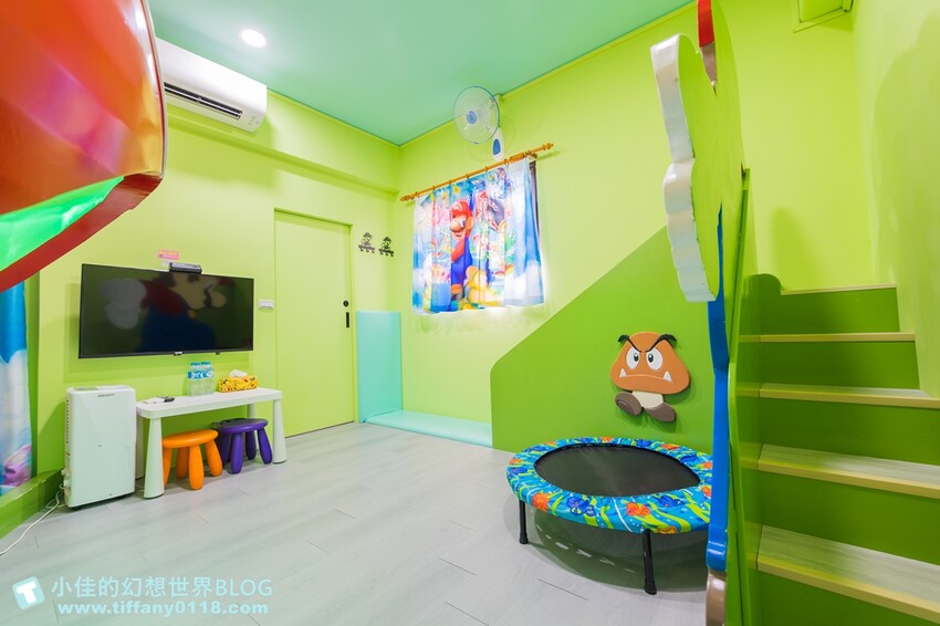 [宜蘭民宿]柏月親子民宿/溜滑梯球池主題房/獨立沙坑+遊戲區+戲水池/戶外小型海盜船+烤肉區/宜蘭親子民宿推