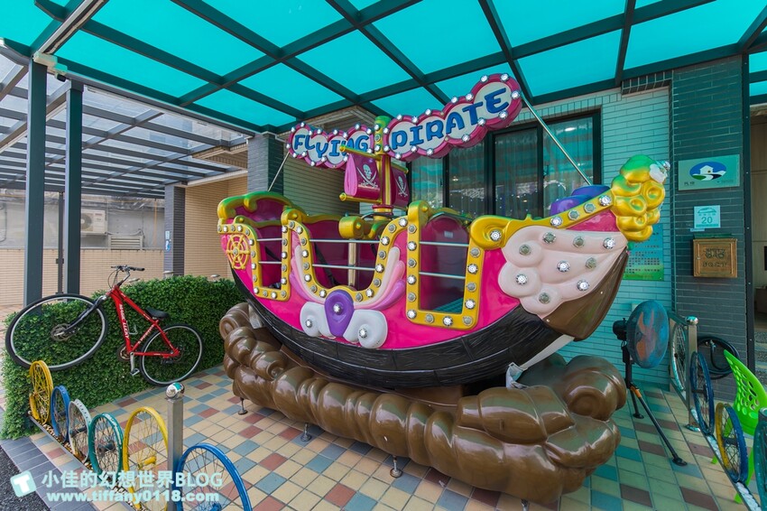 [宜蘭民宿]柏月親子民宿/溜滑梯球池主題房/獨立沙坑+遊戲區+戲水池/戶外小型海盜船+烤肉區/宜蘭親子民宿推