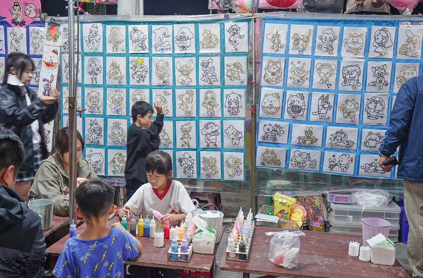 大益夜市：台南夜市4567來大益，南紡斜對面的好吃好玩的台南新夜市！！ @緹雅瑪 美食旅遊趣