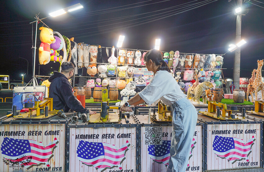 大益夜市：台南夜市4567來大益，南紡斜對面的好吃好玩的台南新夜市！！ @緹雅瑪 美食旅遊趣