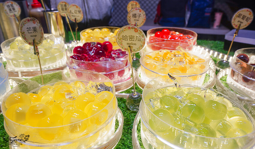 大益夜市：台南夜市4567來大益，南紡斜對面的好吃好玩的台南新夜市！！ @緹雅瑪 美食旅遊趣