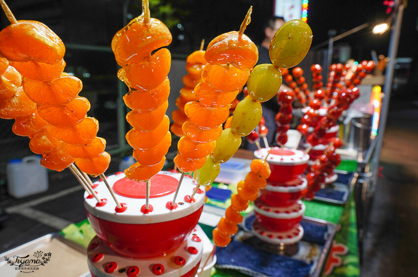 大益夜市：台南夜市4567來大益，南紡斜對面的好吃好玩的台南新夜市！！ @緹雅瑪 美食旅遊趣