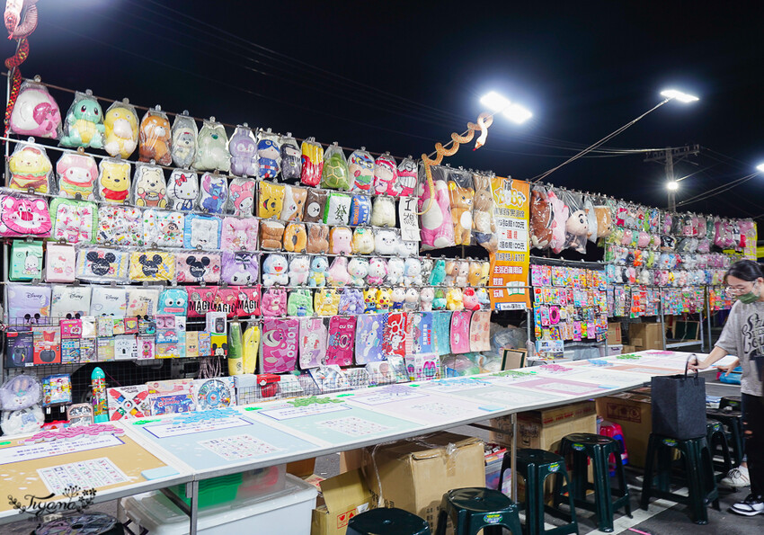 大益夜市：台南夜市4567來大益，南紡斜對面的好吃好玩的台南新夜市！！ @緹雅瑪 美食旅遊趣