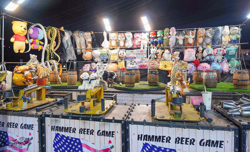 大益夜市：台南夜市4567來大益，南紡斜對面的好吃好玩的台南新夜市！！ @緹雅瑪 美食旅遊趣