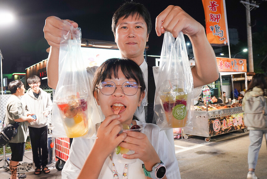大益夜市：台南夜市4567來大益，南紡斜對面的好吃好玩的台南新夜市！！ @緹雅瑪 美食旅遊趣