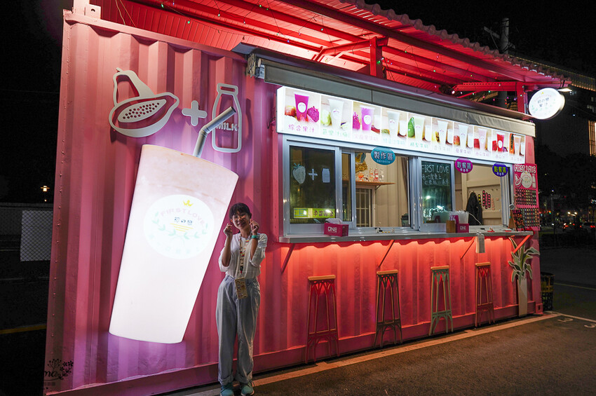 大益夜市：台南夜市4567來大益，南紡斜對面的好吃好玩的台南新夜市！！ @緹雅瑪 美食旅遊趣