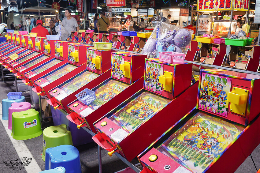 大益夜市：台南夜市4567來大益，南紡斜對面的好吃好玩的台南新夜市！！ @緹雅瑪 美食旅遊趣